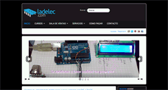 Desktop Screenshot of ladelec.com